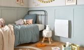 Radiateur électrique Atlantic Agilia H blanc ambiance chambre 2025