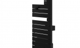Sèche-serviettes Atlantic Nefertiti étroit 1500W Noir_côté
