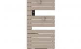 Sèche-serviettes Atlantic Nefertiti standard 1750W Beige_mat gauche face
