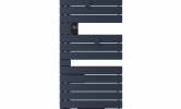 Sèche-serviettes Atlantic Nefertiti standard 1750W Bleu_profond_mat gauche face
