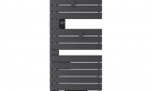 Sèche-serviettes Atlantic Nefertiti standard 1750W Graphite_mat gauche face