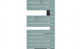 Sèche-serviettes Atlantic Nefertiti standard 1750W Vert_d'eau_face