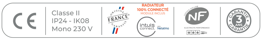 label intuis 3eo + 100% connecté 2025