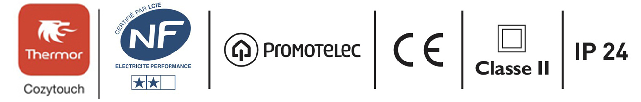 label ss thermor 2 etoiles + cozytouch