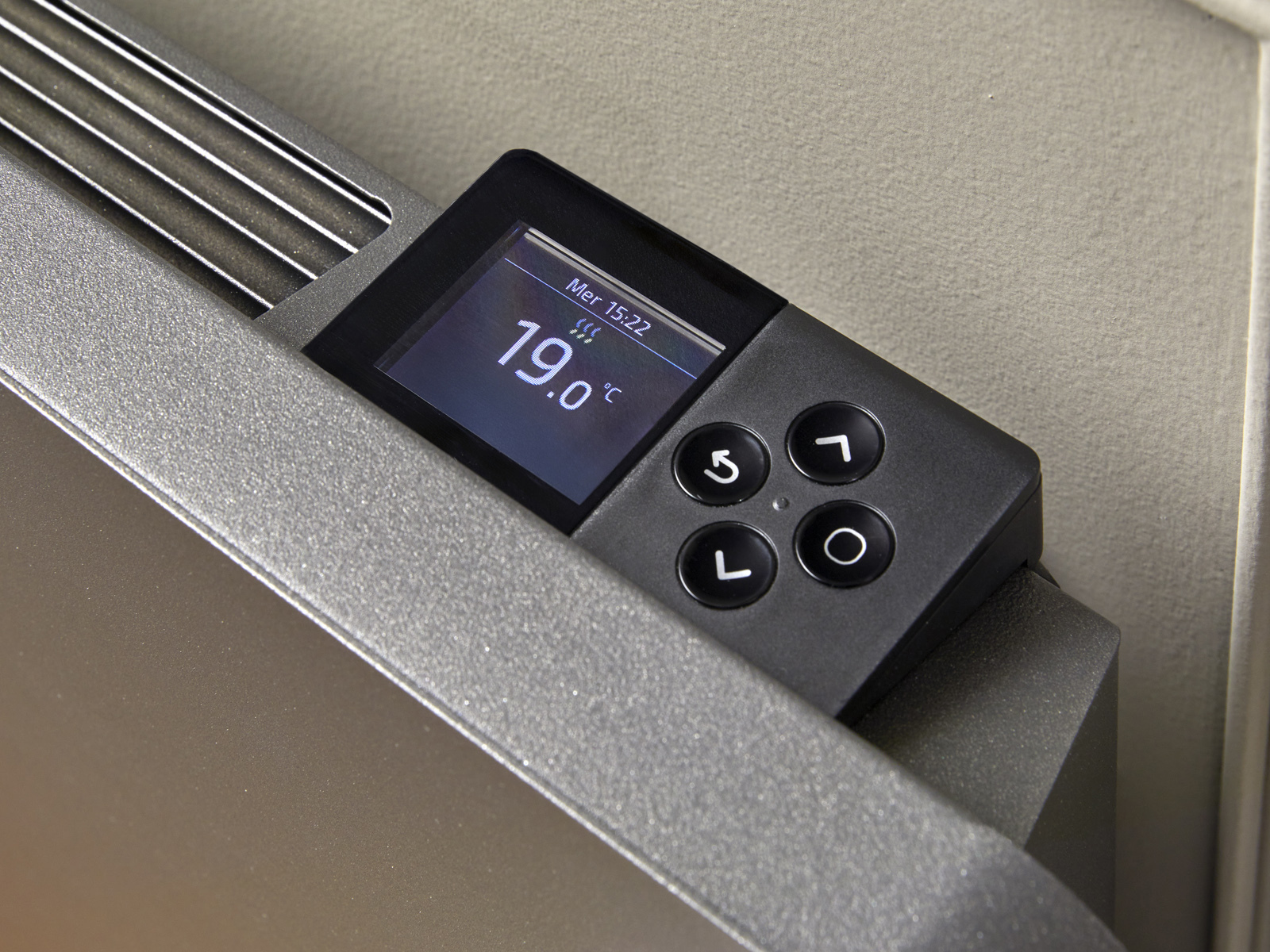 Radiateur Atlantic Nirvana+ Gris Commande Thermostat