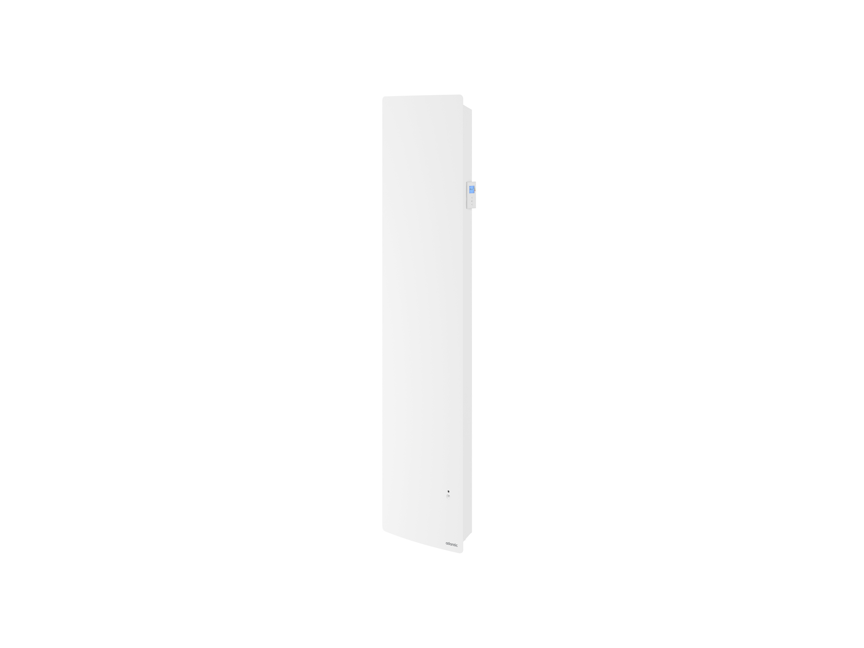 Radiateur électrique Atlantic Agilia blanc V produit seul côté 2025
