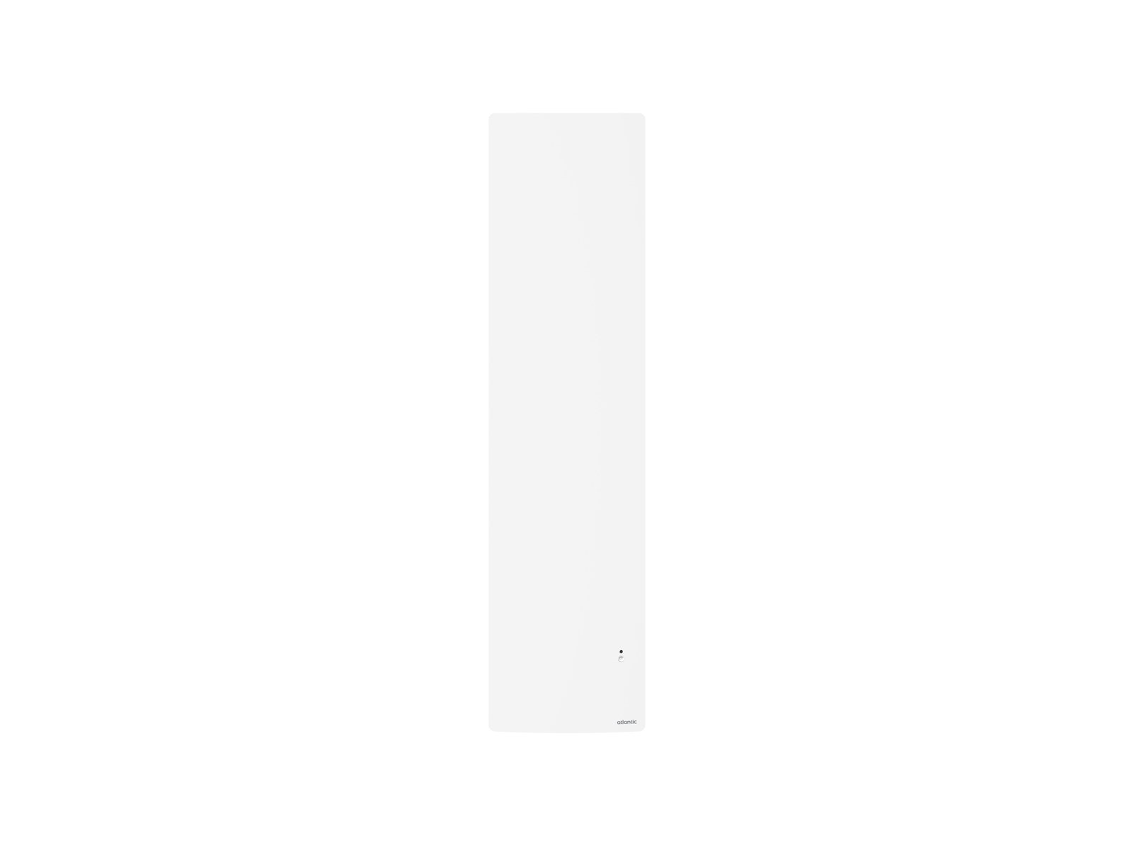 Radiateur électrique Atlantic Agilia blanc V produit seul face 2025