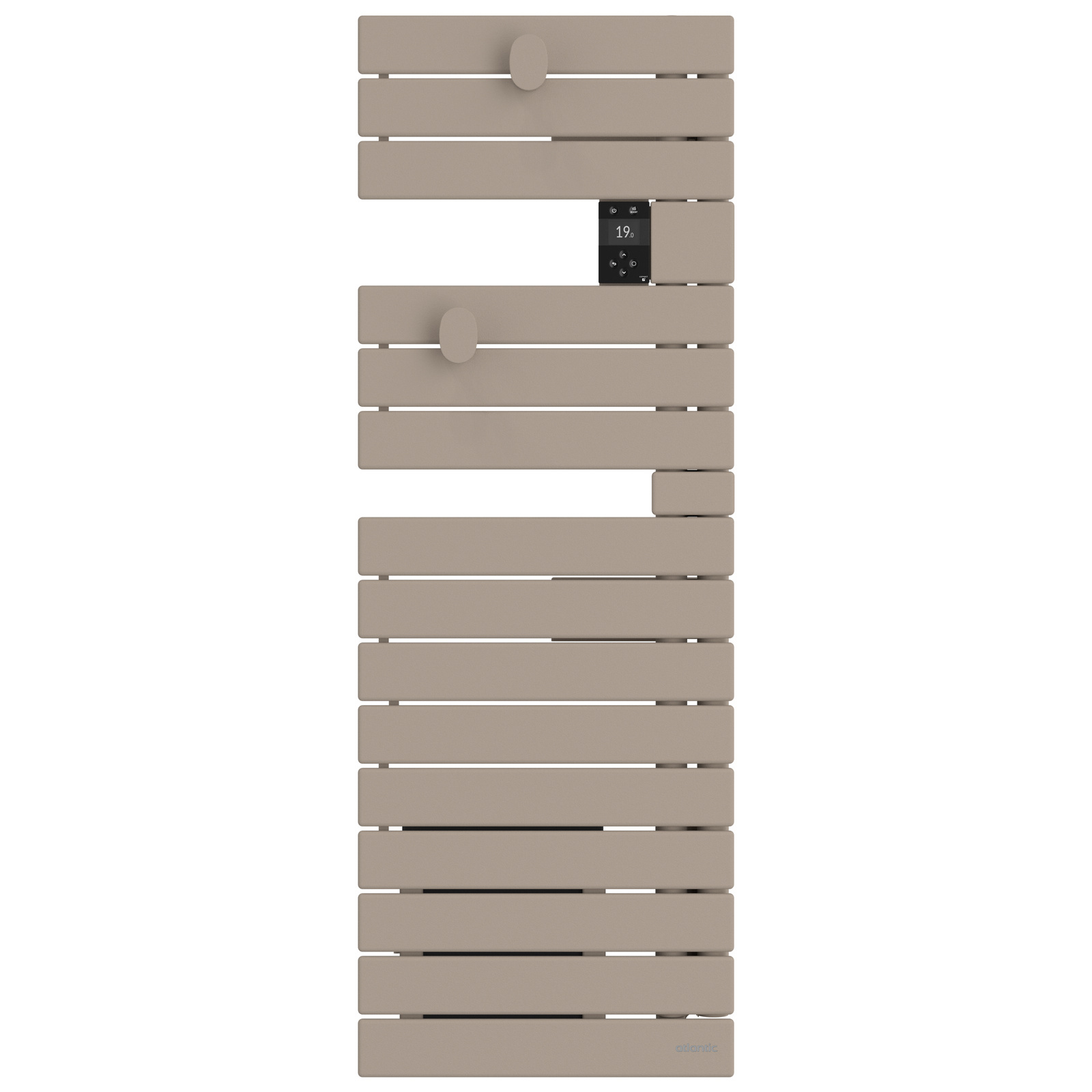 Sèche-serviettes Atlantic Nefertiti étroit 1500W Beige_face