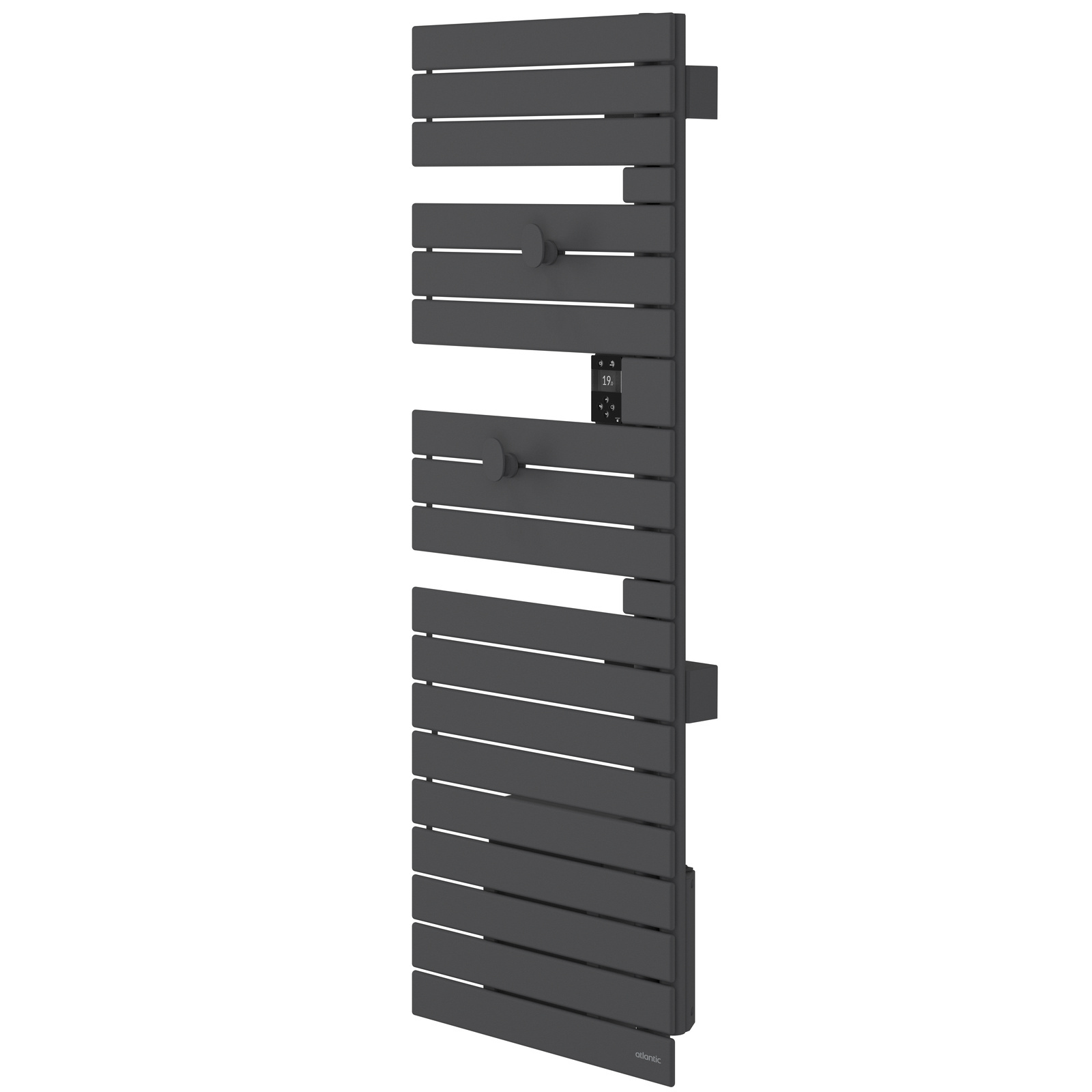 Sèche-serviettes Atlantic Nefertiti standard 1750W Anthracite_coté