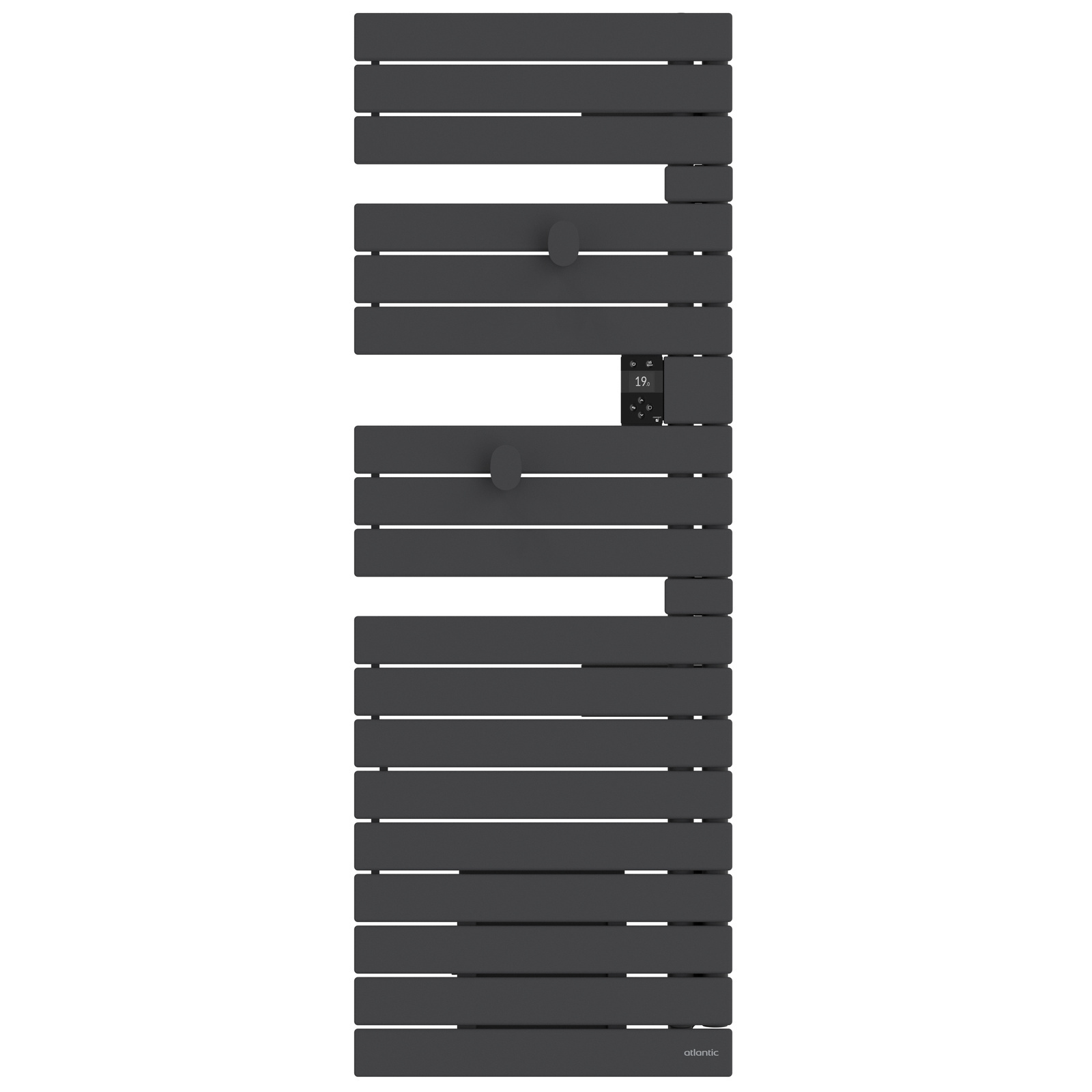 Sèche-serviettes Atlantic Nefertiti standard 1750W Anthracite_face