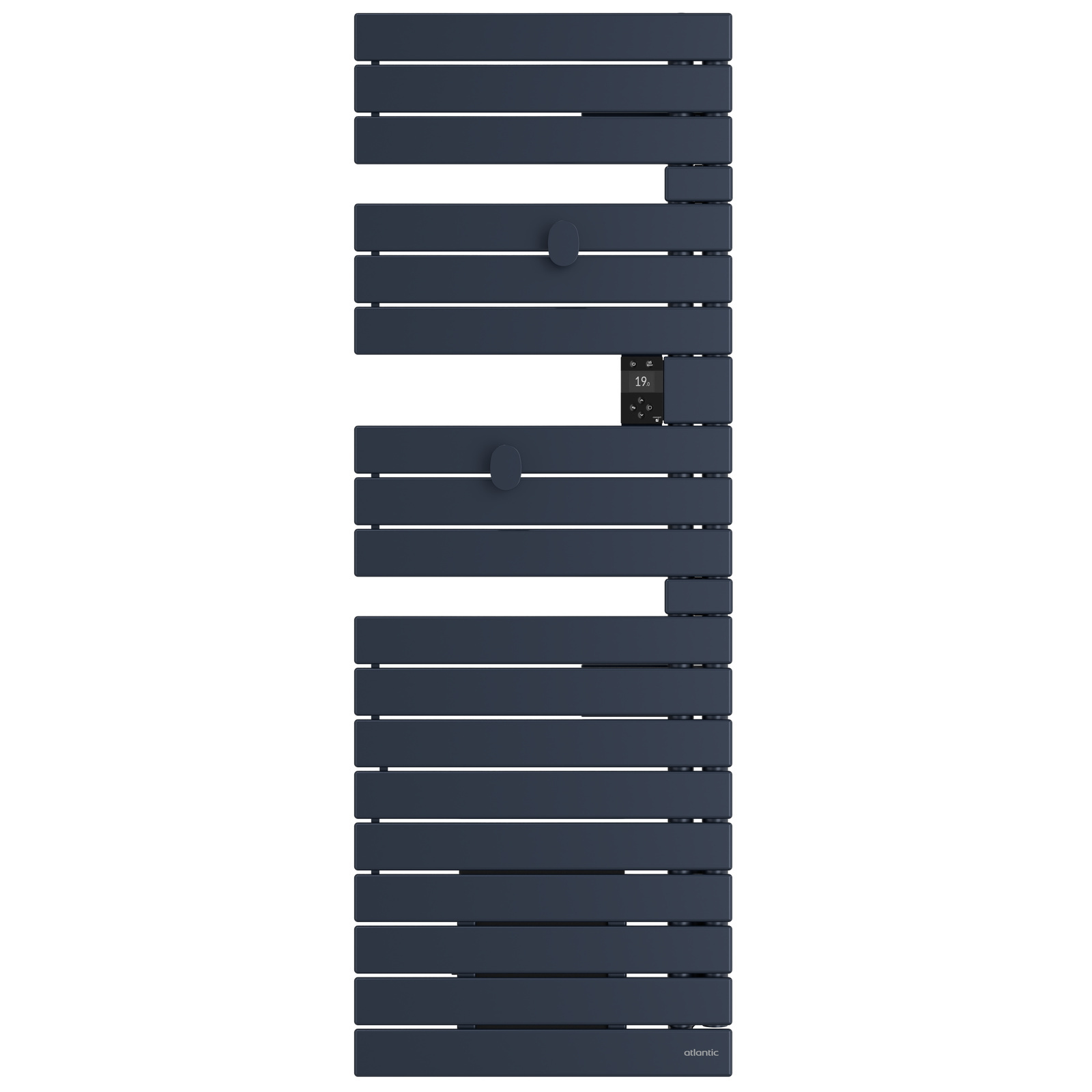 Sèche-serviettes Atlantic Nefertiti standard 1750W Bleu_profond_face
