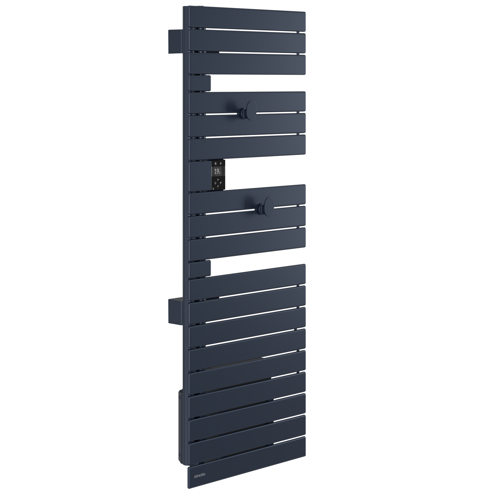 Sèche-serviettes Atlantic Nefertiti standard 1750W Bleu profond_mat gauche côté