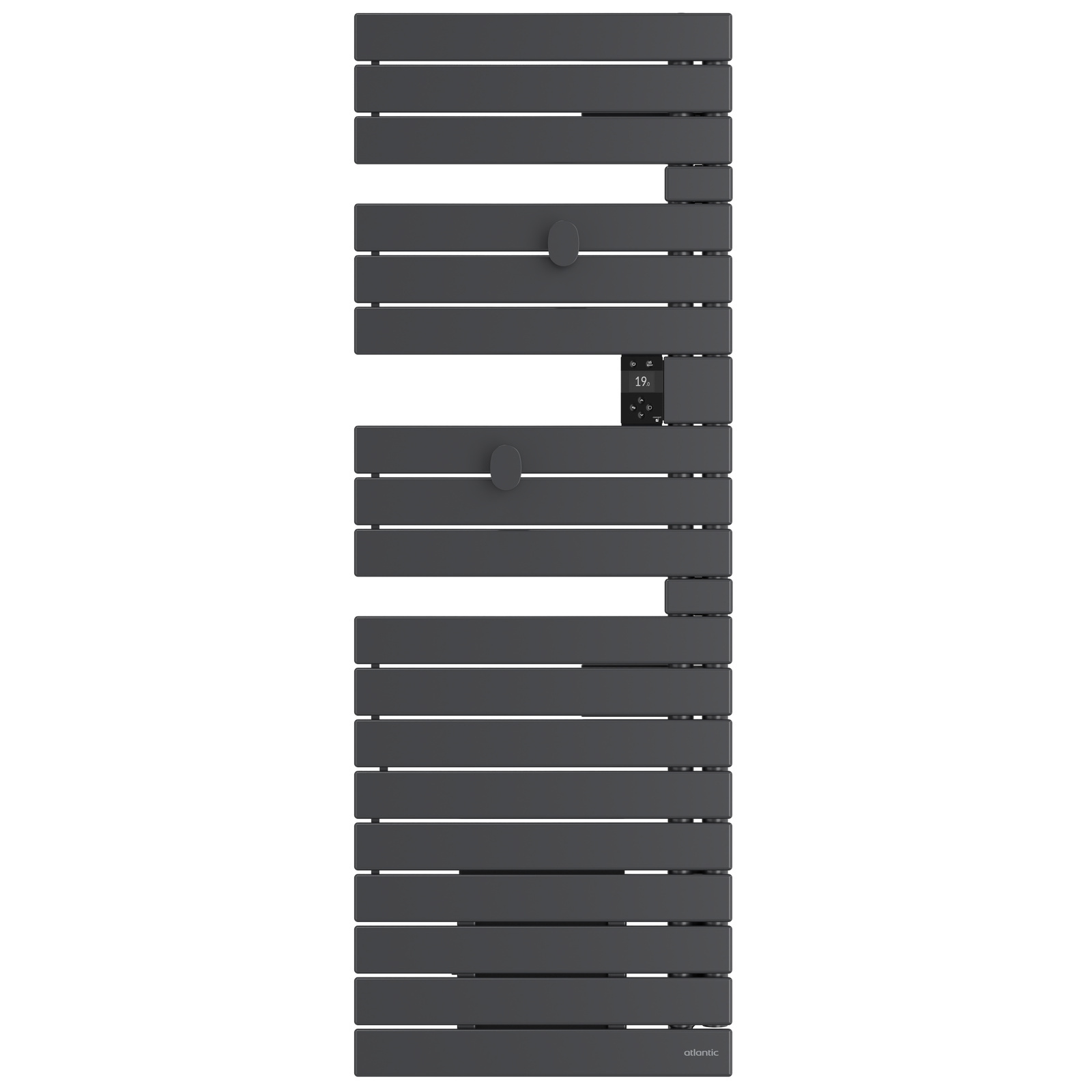 Sèche-serviettes Atlantic Nefertiti standard 1750W Graphite_face