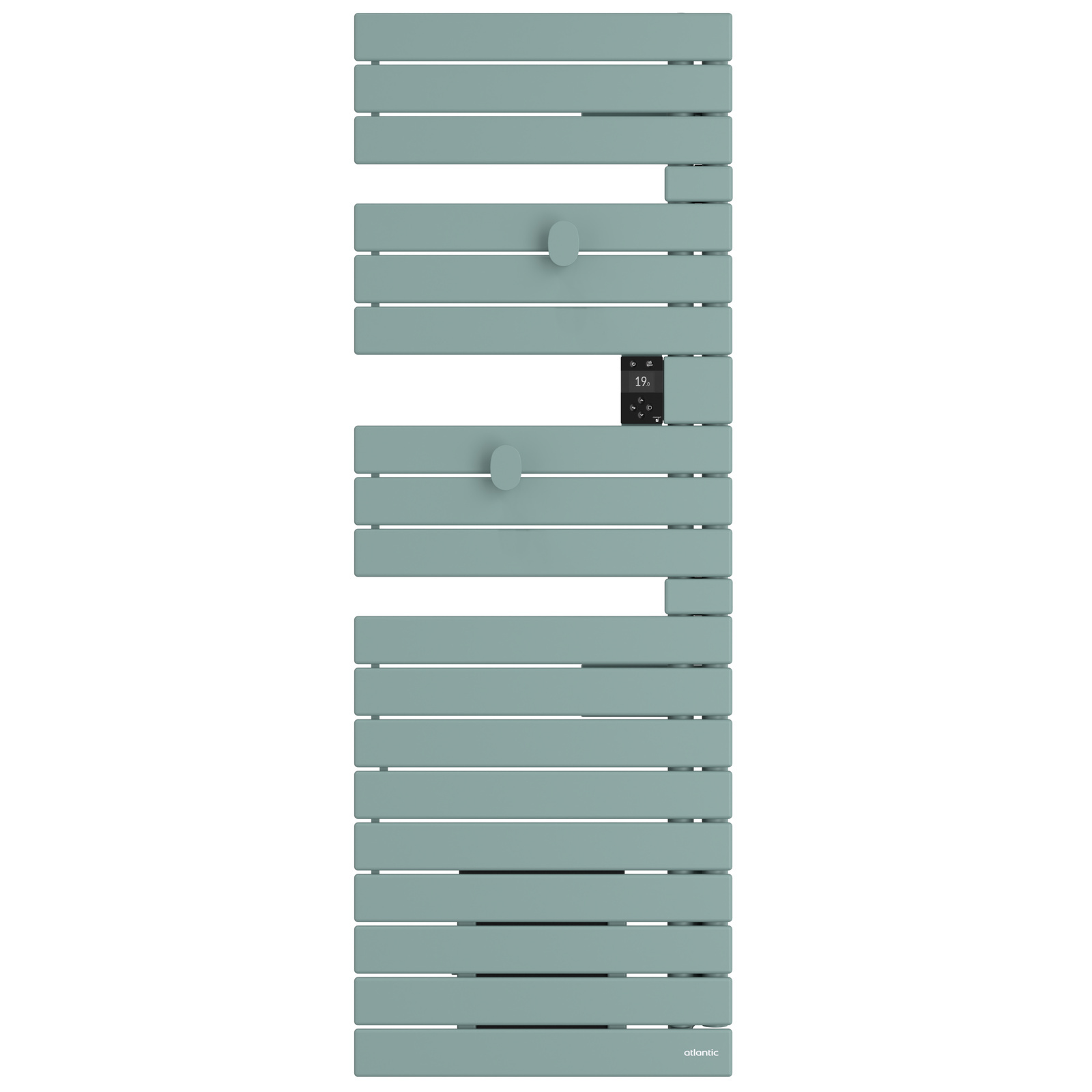 Sèche-serviettes Atlantic Nefertiti standard 1750W Vert_d'eau_face